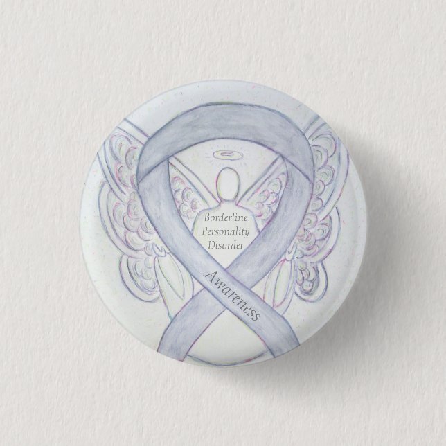 Guardian Angel Pin Knapp (Framsida)