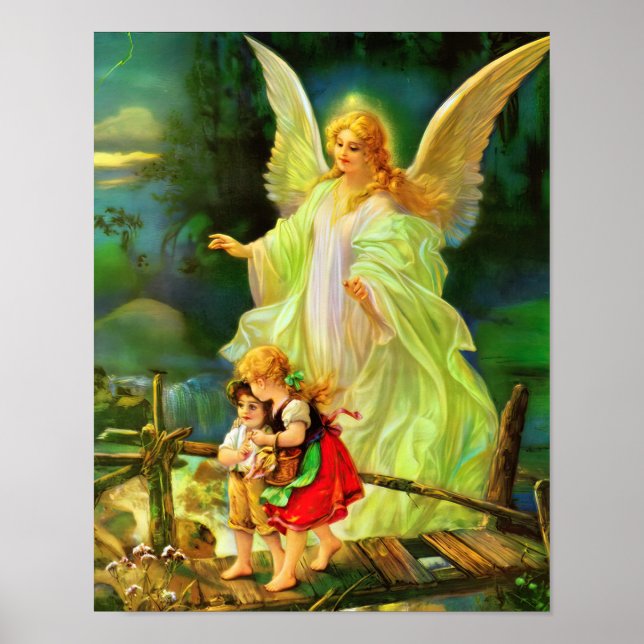 Guardian Angel Poster 01 vid bron (Framsidan)
