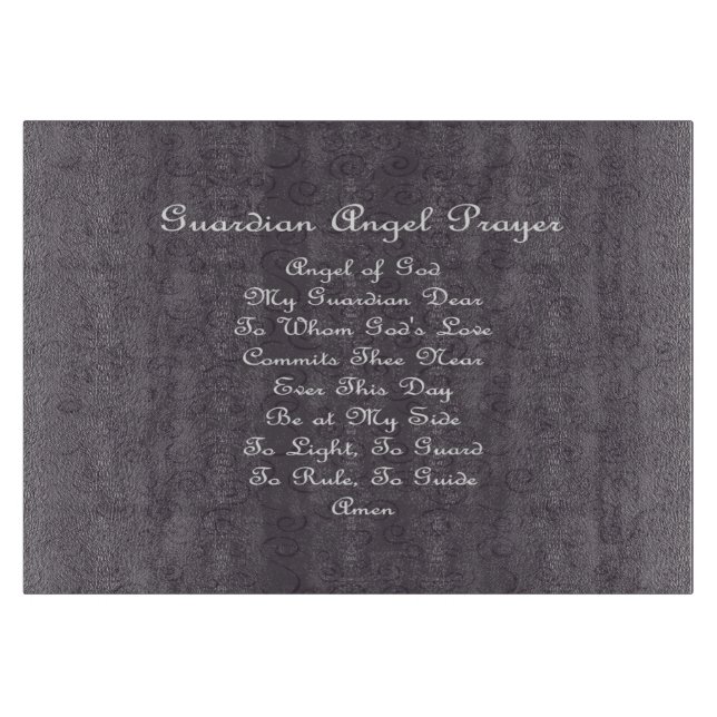 Guardian Angel Prayer Charcol (Framsidan)