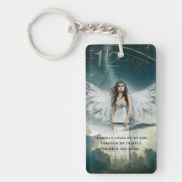 Guardian Angel Prayer Monogram Dubbla Sided
