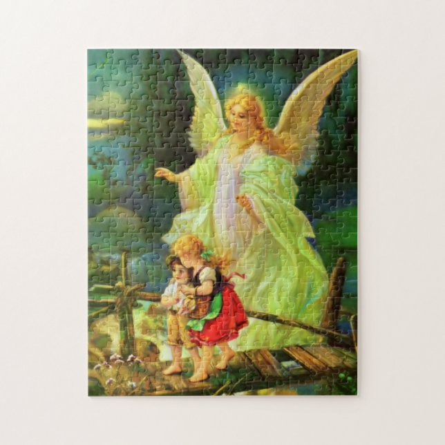 Guardian Angel Puzzle - Angel de la Guarda Pussel (Vertikal)