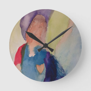 Guardian Angel Rund Klocka