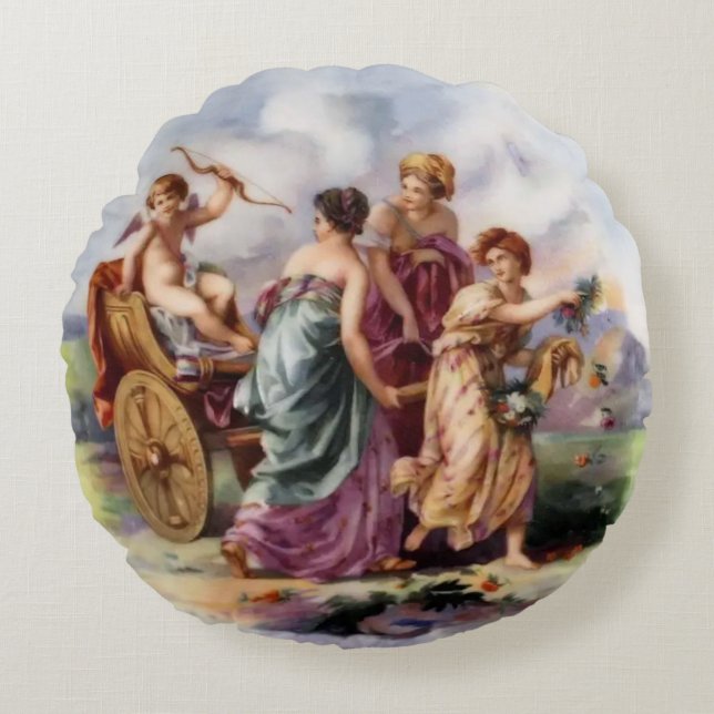 Guardian Angel som leder Väg Rund Kudde (Framsidan)