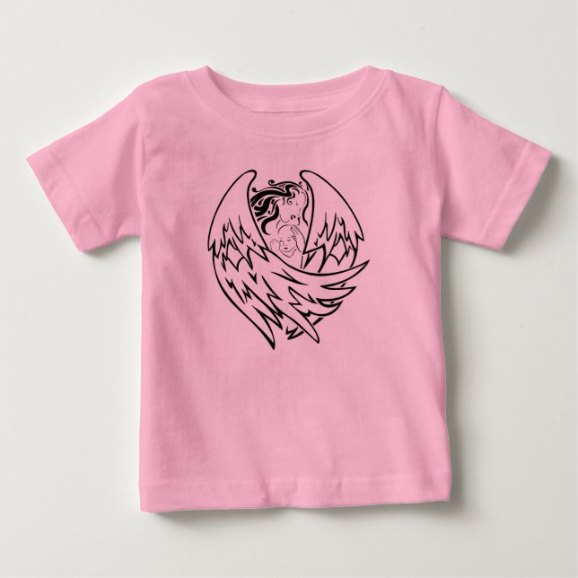 Guardian Angel Tee Shirt (Framsida)