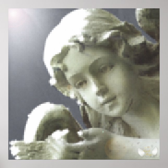 Guardian Angelic Dazzling Vision Poster-Anpassa Poster (Framsidan)