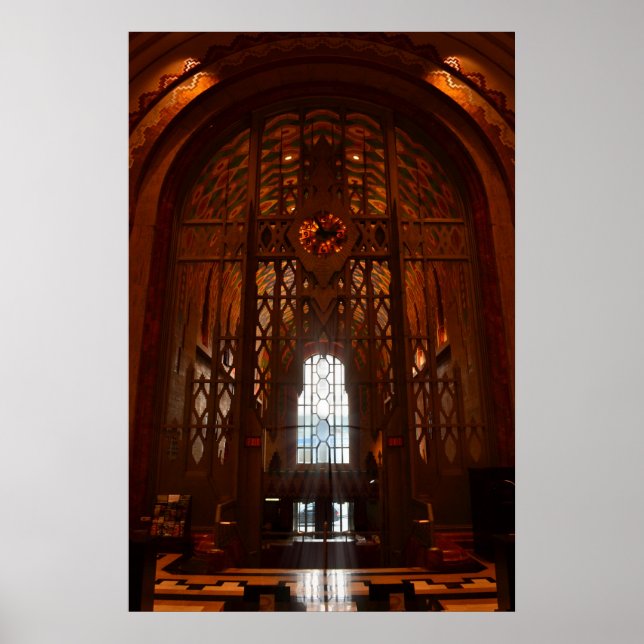 Guardian Byggnad - Detroit, MI Poster (Framsidan)