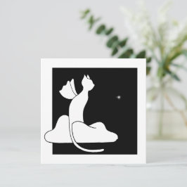 Guardian Cat Julkort