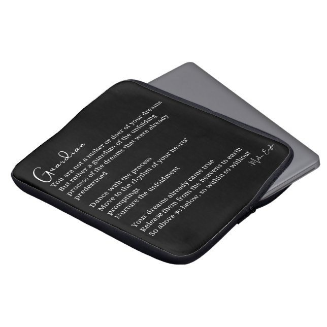 Guardian Comforagement dikt Laptop Fodral (Framsida topp)