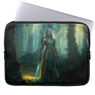 Guardian Elf of the Enchanted Realm Laptop Fodral