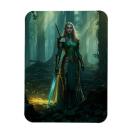 Guardian Elf of the Enchanted Realm Magnet