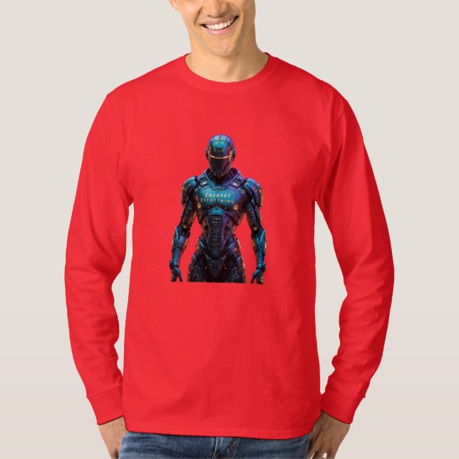 Guardian Encrypt Everything T Shirt (Framsida)