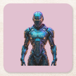 Guardian Encrypt Everything Underlägg Papper Kvadrat