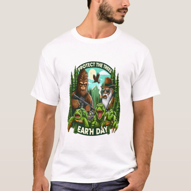 Guardian, jägaren t shirt (Framsida)