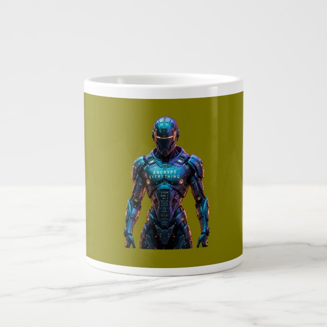 Guardian Kryptera Allt Jumbo Mugg (Framsidan)