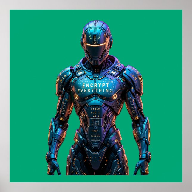Guardian Kryptera Allt Poster (Framsidan)