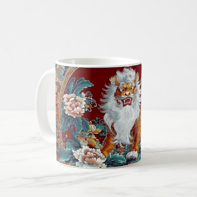 Guardian of the Crimson Bloom Kaffemugg (Framsida vänster)