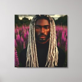 Guardian of the Lavender Fält Canvastryck