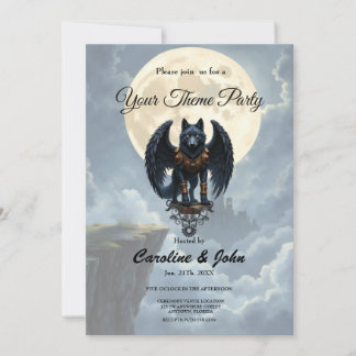 Guardian of the Moon – The Black Winged Wolf. Inbjudningar