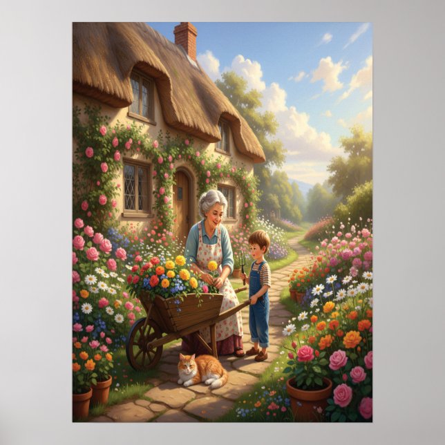 Guardian of the Sacred Fire Poster (Framsidan)