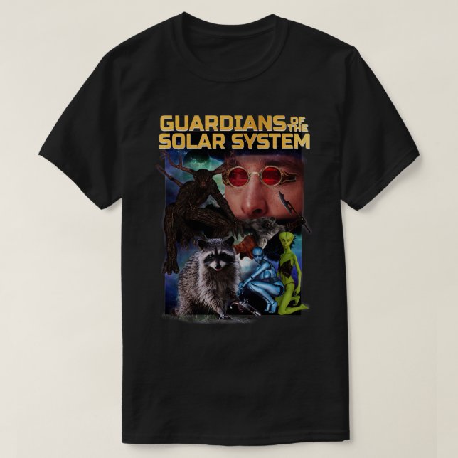 Guardian of the Solar System MCU Toppen Hero Knock T Shirt (Design framsida)