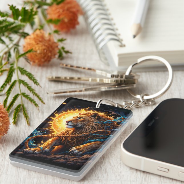 Guardian of the Solar Threshold – Lion of Balance  (Högra Framsidan)