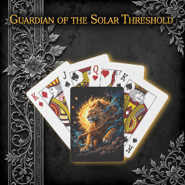 Guardian of the Solar Threshold – Lion of Balance  Casinokort