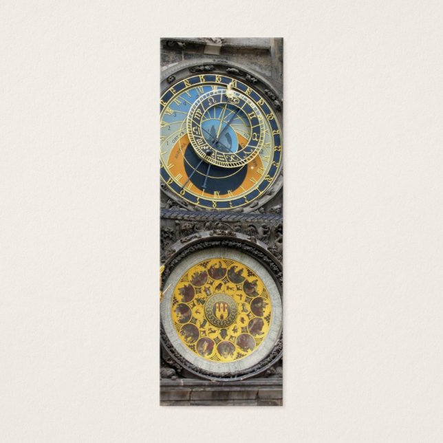 Guardian of Time Bookmark Litet Visitkort (Framsidan)
