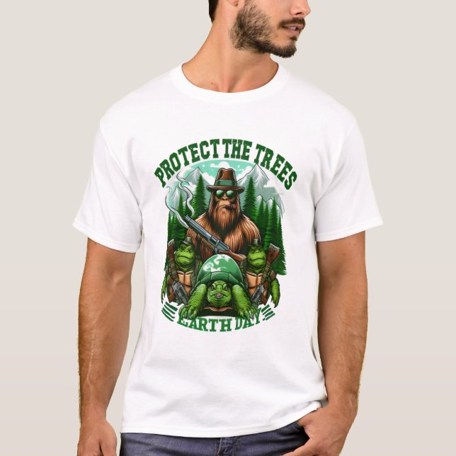 Guardian of Turtles T Shirt (Framsida)