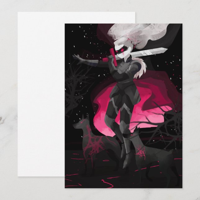 Guardian of your Fears Julkort (Fram/baksida)