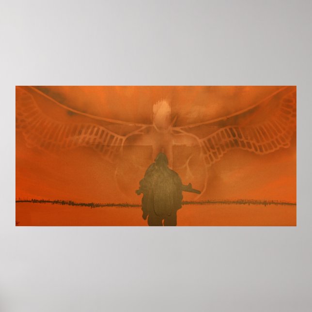 "Guardian" Skriv ut Poster (Framsidan)