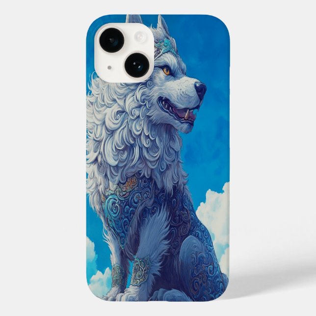 🕉️ Guardian Spirit iPhone-fodral (Baksida)