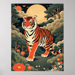 Guardian Tiger i Joseon Forest Poster