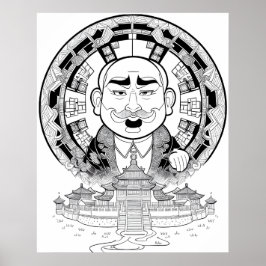 Guardian vid Helig Ställe Poster