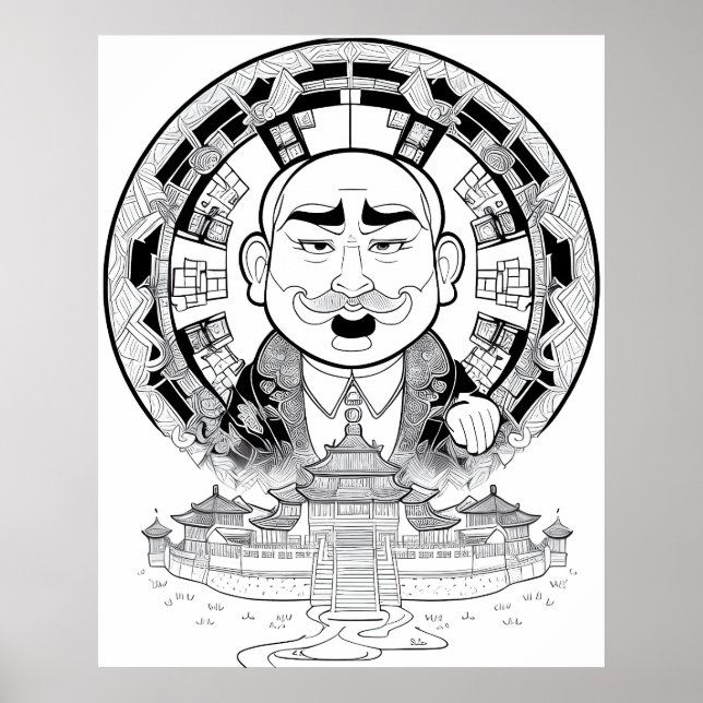 Guardian vid Helig Ställe Poster (Framsidan)