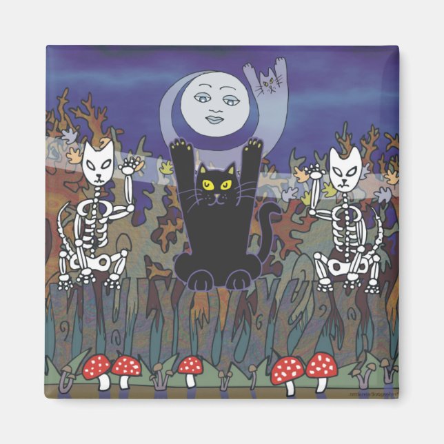 Guardianer av en hemsökt skog magnet (Framsidan)