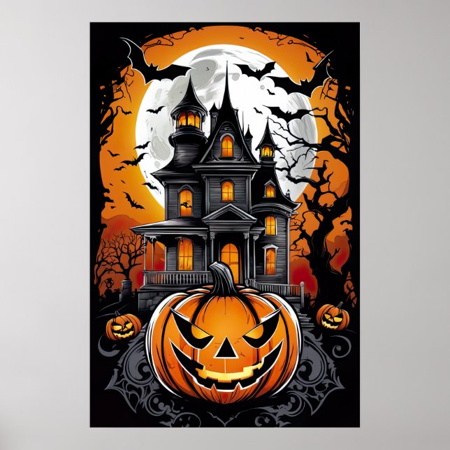 Guardianer från natten, Spooky Pumpkins Poster (Framsidan)