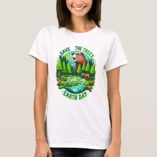 Guardianer från skogen: Earth Day Initiative T Shirt