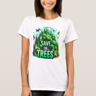 Guardianer i skogen t shirt