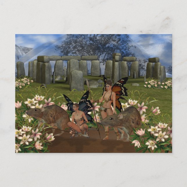 Guardians of Avalon, Stonehendge gateway Vykort (Framsida)