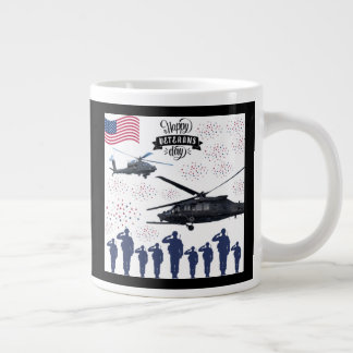 Guardians of Freedom svart Jumbo Mugg