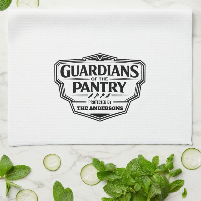 Guardians of the Pantry Kitchen Towels Kökshandduk (Vikta)