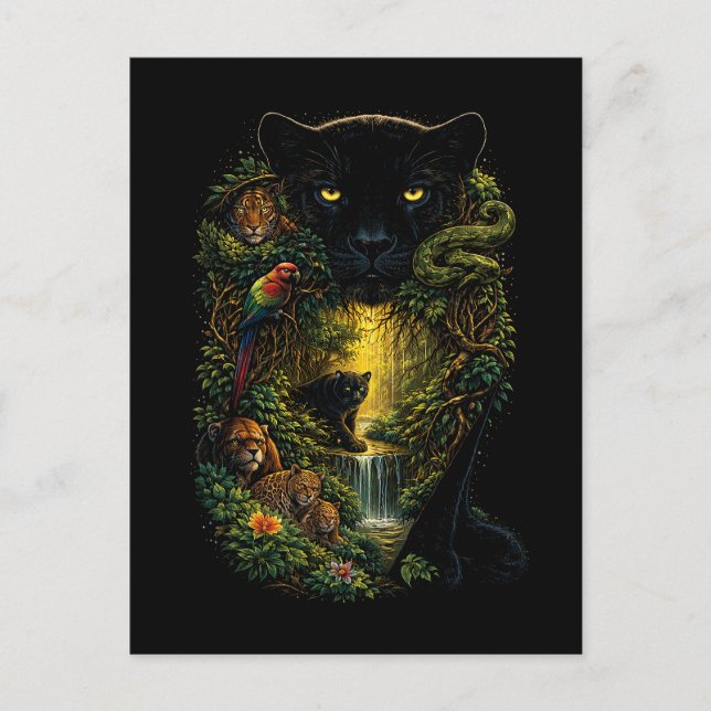 Guardians of the Wild Vykort (Framsida)