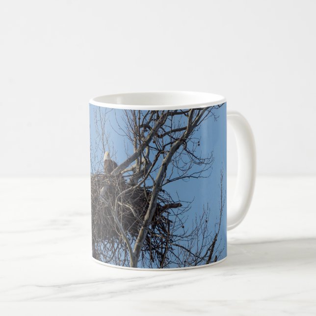 Guarding Eagle Coffee Mugg (Framsida höger)