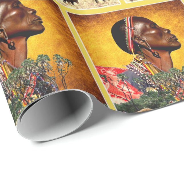 Guarding the Animal Kingdom Presentpapper (Rullad Hörn)