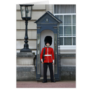 Guardsman, Buckingham Palace Hälsningskort