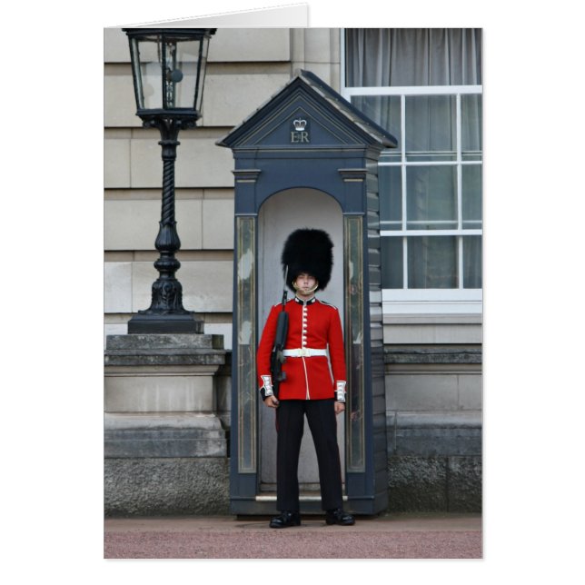 Guardsman, Buckingham Palace Hälsningskort (Framsidan)