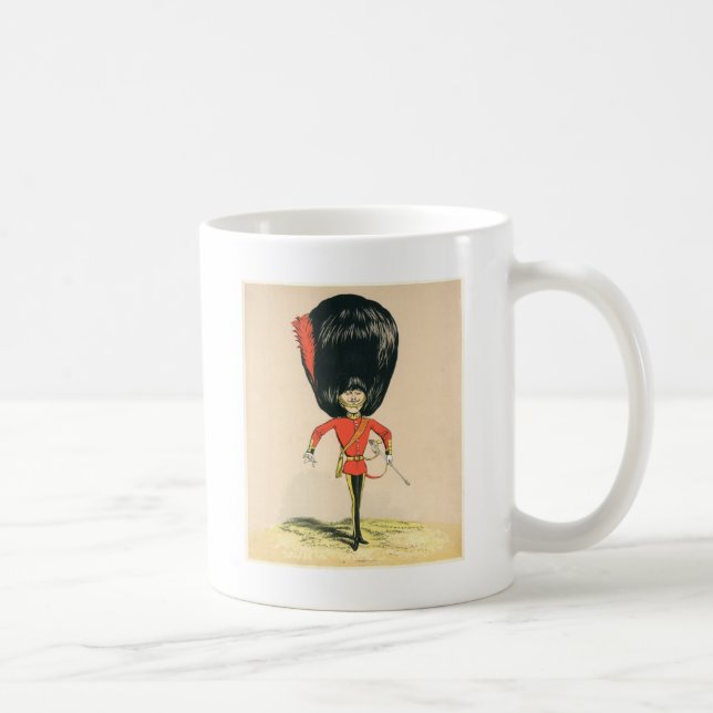 Guardsman från den brittiska armén kaffemugg (Höger)