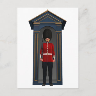 Guardsman i Shack Vykort