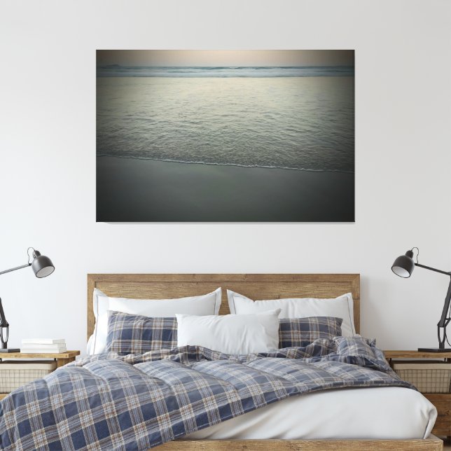 Guarujá Beach - Brasilien Canvastryck (Insitu (sovrum))
