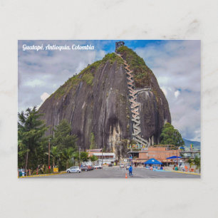 Guatapé, Antioquia, Colombia, Piedra del Peñol Vykort
